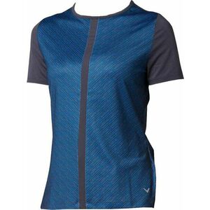 Callaway Womens Mitered Reflection Stripe Odyssey Grey M Polo košeľa vyobraziť