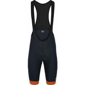 Briko Jerseyko Bibshort Blue Marine/Orange Rust/Black M Cyklonohavice vyobraziť