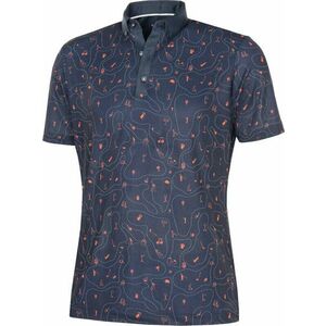 Galvin Green Miro Mens Navy/Orange S Polo košeľa vyobraziť