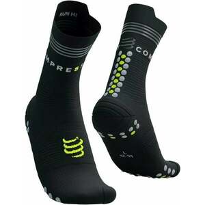 Compressport Pro Racing v4.0 Run High Black/Fluo Yellow T3 Bežecké ponožky vyobraziť