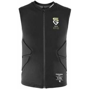 Dainese Flexagon Mens Waistcoat Black/Gold S Chrániče vyobraziť