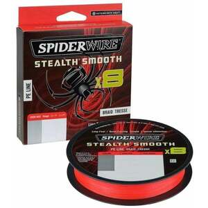 SpiderWire Stealth® Smooth8 x8 PE Braid Code Red 0, 19 mm 150 m 18 kg-39 lbs Šnúra vyobraziť