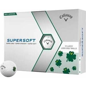 Callaway Supersoft Lucky 2023 White Lucky Golfové lopty vyobraziť