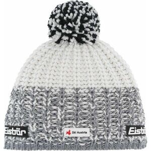 Eisbär Refocus Pompon SKA Beanie Grey/White/White UNI Čiapka vyobraziť