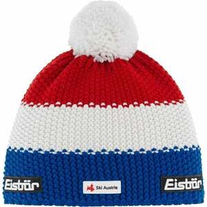 Eisbär Star Pompon SKA Beanie Lapis Blue/White/Red UNI Čiapka vyobraziť