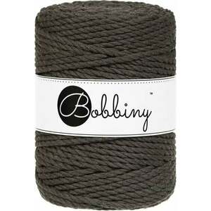 Bobbiny 3PLY Macrame Rope 5 mm 100 m Espresso Špagát vyobraziť