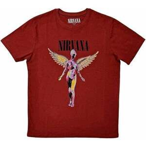 Nirvana Tričko In Utero Unisex Red M vyobraziť