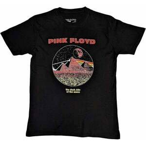 Pink Floyd Tričko Vintage Pyramids Unisex Black M vyobraziť