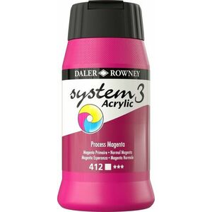 Daler Rowney System3 Akrylová farba Process Magenta 500 ml 1 ks vyobraziť