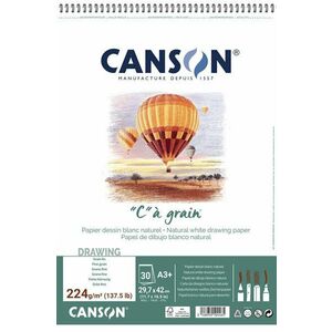 Canson Sp Càgrain A3 224 g White Skicár vyobraziť