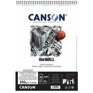 Canson Sp The Wall 43, 7 x 29, 7 cm 200 g White Skicár vyobraziť