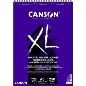 Canson Sp XL Fluid Mixed Media A3 250 g Skicár vyobraziť