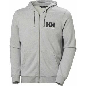 Helly Hansen HH Logo Full Zip 2.0 Mikina s kapucňou Grey Melange 2XL vyobraziť