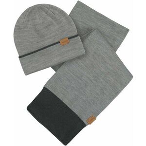 Musto Tipped Beanie & Scarf Čiapka Šedá One Size vyobraziť