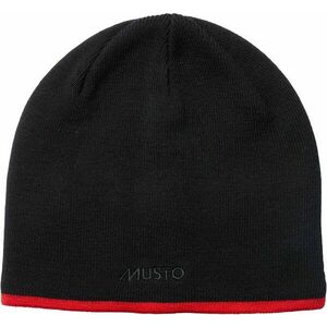 Musto Knitted Beanie Black One Size Lyžiarska čiapka vyobraziť