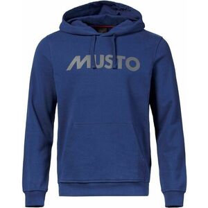 Musto Logo Hoodie Mikina Blueprint L vyobraziť