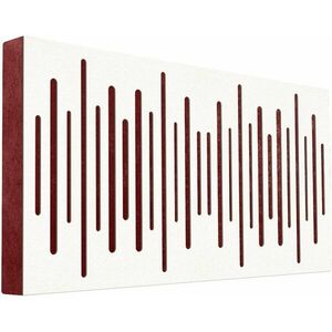 Mega Acoustic FiberPRO120 Spectrum White/Dark Red Absorpčný drevený panel vyobraziť