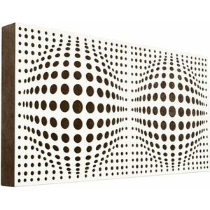 Mega Acoustic FiberPRO120 AcouSphere White/Brown Absorpčný drevený panel vyobraziť