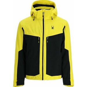 Spyder Mens Copper Acid Yellow XL Lyžiarska bunda vyobraziť