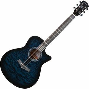 Arrow Tiger Blue Akustická gitara Jumbo vyobraziť