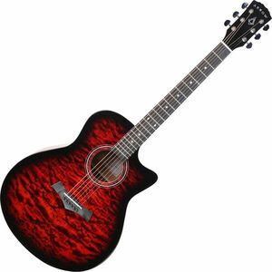 Arrow Tiger Red Akustická gitara Jumbo vyobraziť