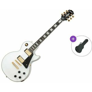 Epiphone Les Paul Custom SET Alpine White Elektrická gitara vyobraziť