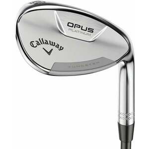 Callaway Opus Platinum Chrome Golfová palica - wedge Ľavá ruka 60° 10° Oceľ Wedge Flex vyobraziť