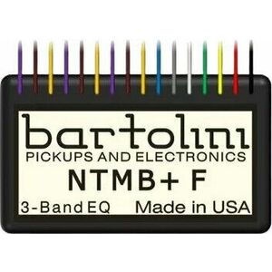 Bartolini NTMB+F 3-Band EQ Preamp Module Basgitarový predzosilňovač vyobraziť