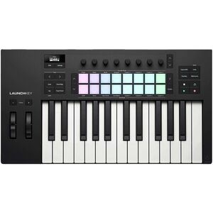 Novation Launchkey 25 MK4 MIDI keyboard Black vyobraziť