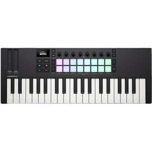 Novation Launchkey Mini 37 MK4 MIDI keyboard Black vyobraziť