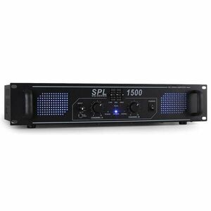 HiFi PA zosilňovač Skytec SPL-1500-EQ, LED svetelný efekt vyobraziť