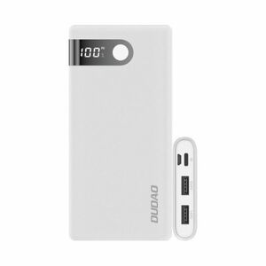 Dudao K9Pro Power Bank 10000mAh 2x USB 2A, biely (K9Pro-02) vyobraziť