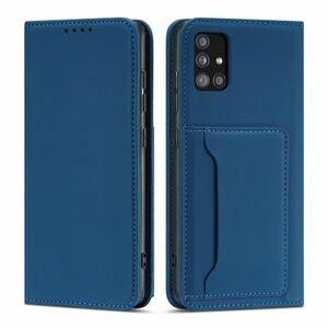 MG Magnet Card knižkové kožené puzdro na Xiaomi Redmi Note 11 Pro 4G/5G, modré vyobraziť