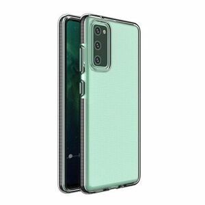 MG Spring Case silikónový kryt na Samsung Galaxy A12 / M12, čierny vyobraziť