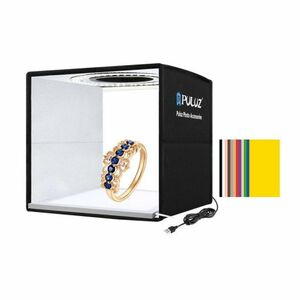 PULUZ PKT3101B Studio foto box s LED osvetlením 25cm (PKT3101B) vyobraziť