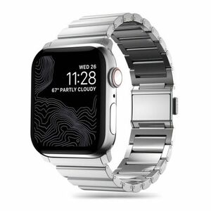 Tech-Protect Steel remienok na Apple Watch 42/44/45/49mm, silver vyobraziť