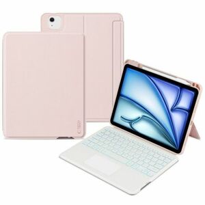 Tech-Protect SC Mag Pen puzdro s klávesnicou na iPad Air 10.9'' 4-5gen 2020-2022 / 11'' 6gen 2024, ružové vyobraziť