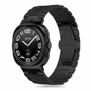 Tech-Protect Stainless Line remienok na Samsung Galaxy Watch Ultra 47mm, black vyobraziť