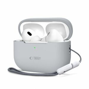 Tech-Protect Silicone puzdro na Apple AirPods Pro 1 / 2, sivé vyobraziť