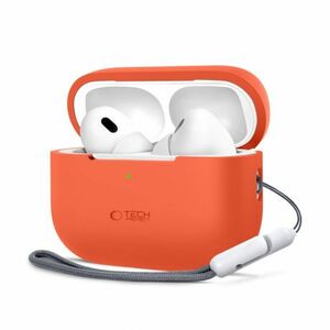 Tech-Protect Silicone puzdro na Apple AirPods Pro 1 / 2, oranžové vyobraziť