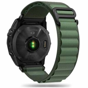 Tech-Protect Nylon remienok na Garmin Fenix 5 / 6 / 6 Pro / 7, military green vyobraziť