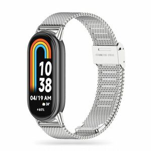 Tech-Protect Milanese remienok na Xiaomi Smart Band 8 / 9, silver vyobraziť