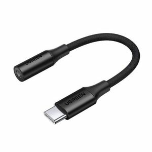 Ugreen AV161 adaptér 3.5 mm mini jack / USB-C, čierny (AV161 50631) vyobraziť