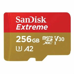 SanDisk SDXC karta 256GB Extreme (190 MB/s Class 10, UHS-I U3 V30) vyobraziť