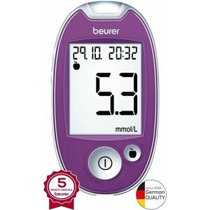 Glukomer BEURER GL 44 purple mmol/L vyobraziť