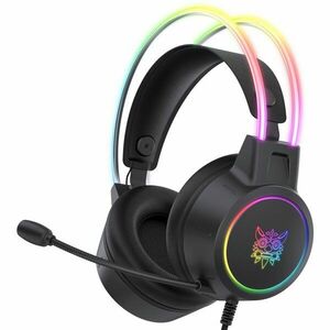 ONIKUMA X15 PRO DOUBLE-HEAD BEAM RGB WIRED GAMING HEADSET BLACK vyobraziť