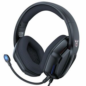 ONIKUMA X27 RGB ERGONOMIC WIRED GAMING HEADSET NOISE CANCELING MIC BLACK vyobraziť