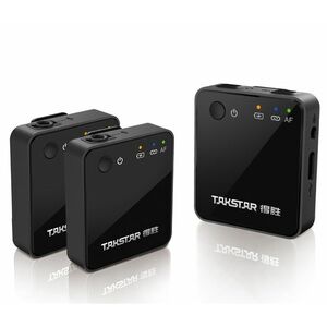 TAKSTAR V1 DUAL WIRELESS VIDEO MICROPHONE (OTG) vyobraziť