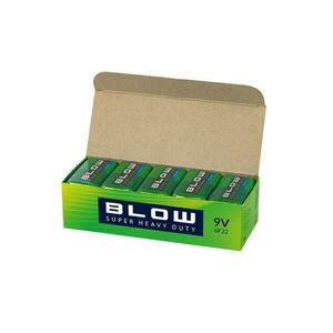 Batéria 9V (6LR61) Zn-Cl BLOW Super Heavy Duty 10x 1ks / blister vyobraziť