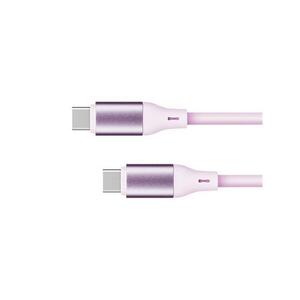 Kábel KRUGER & MATZ KM1269-1P USB-C/USB-C 1m Pink vyobraziť